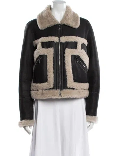 Pre-owned Dominic Bellissimo Leather Biker Jacket In Multi