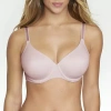 Dominique Aimee Seamless T-shirt Underwire Full Coverage Bra 3500 In Pink
