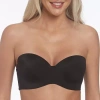 Dominique Bella Seamless Hidden Wire Strapless Bra- 3600 In Black