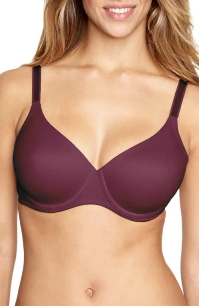 Dominique Intimates Aimee Everyday Luxury Underwire T-shirt Bra In Purple