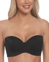 Dominique Intimates Bella Hidden Support Convertible Strapless Bra In Black