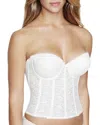 Dominique Intimates Hannah Pushup Corset In Ivory