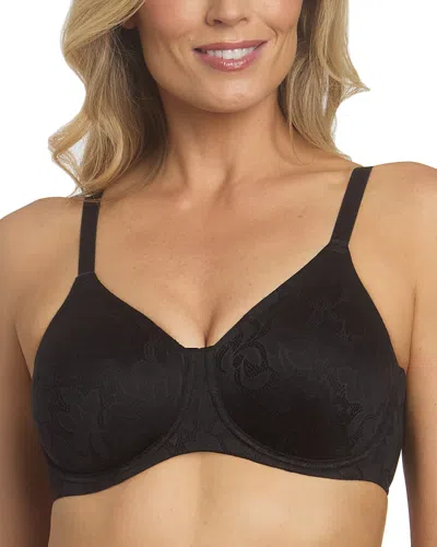 Dominique Intimates Jacqueline Jacquard Underwire Minimizer Bra In Black