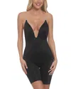 Dominique Intimates Low Back Bodysuit In Black