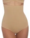 Dominique Intimates Marie High Waist Shaping Brief In Mocha