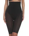 Dominique Intimates Melanie High Waist Thigh Shaper In Black