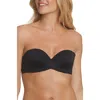 Dominique Intimates Tessa Lace Convertible Strapless Bra With Spacer Cups In Black