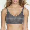 Dominique Jillian Minimizer Wireless Full Coverage Bra 6800 In Gray