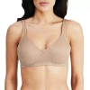 Dominique Jolie Wireless Jacquard Minimizer Bra - 6018 In Neutral