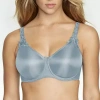 Dominique Mystique Seamless Minimizer Underwire Full Coverage Bra 7000 In Blue