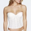 Dominique Push Up Underwire Bustier 7759 In White