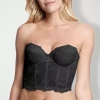 Dominique Tessa Range Strapless Bustier 6744 In Black