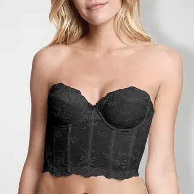 Dominique Tessa Range Strapless Bustier 6744 In Black
