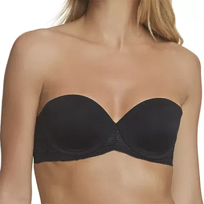 Dominique Tessa Range Womens Extra Firm Support Underwire Strapless Bra 7402 In Black