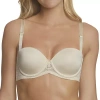 Dominique Tessa Range Womens Extra Firm Support Underwire Strapless Bra 7402 In Sand