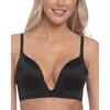 Dominique Uma U-plunge Convertible Strapless Bra In Black