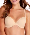 Dominique Women's Talia Front-close Racerback T-shirt Bra In Brown