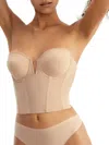 Dominique Women's Valerie V-wire Strapless Bustier In Multi