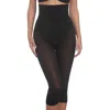 Dominique Womens High Waist Slimming Shaping Legging In Black