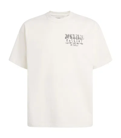 Domrebel Cotton Gallery T-shirt In White