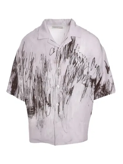 Domrebel Freehand Shirt In 中性色