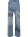 Domrebel Hops Jeans In Blue