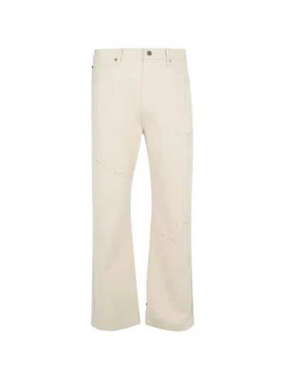 Domrebel Jerk Bootcut Jeans In Multi