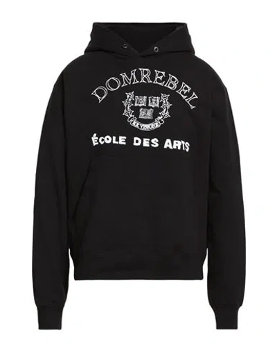 Domrebel Man Sweatshirt Black Size L Cotton