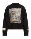 Domrebel Man Sweatshirt Black Size L Cotton In Black