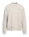 Domrebel Man Sweatshirt Ivory Size L Cotton In White