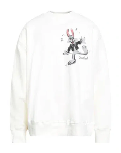 Domrebel Man Sweatshirt White Size Xl Cotton