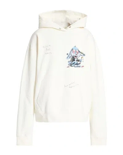 Domrebel Man Sweatshirt White Size Xxl Cotton