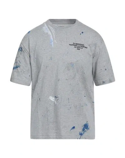 Domrebel Man T-shirt Grey Size S Cotton In Gray