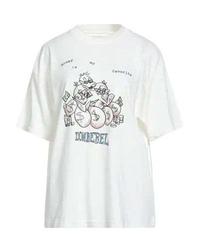 Domrebel Man T-shirt Ivory Size M Cotton In White