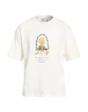 Domrebel Man T-shirt White Size L Cotton In White