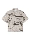 Domrebel Megalo Shirt In Gray