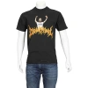 DOMREBEL DOMREBEL MEN'S PARTY BOX T-SHIRT IN BLACK