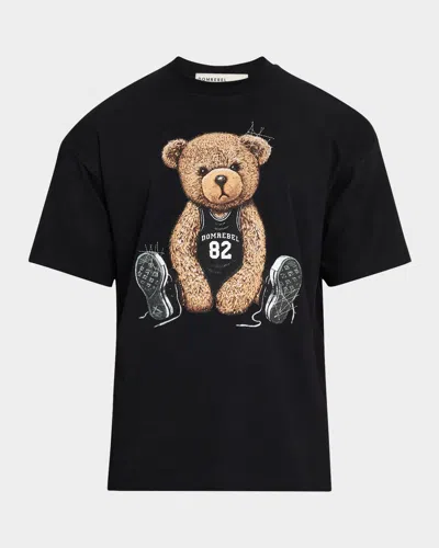 Domrebel Men's Play Graphic T-shirt In Black