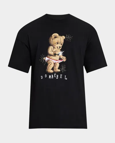 Domrebel Men's Snapshot Graphic T-shirt In Black