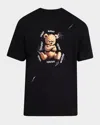 Domrebel Weekdays Printed T-shirt In Black