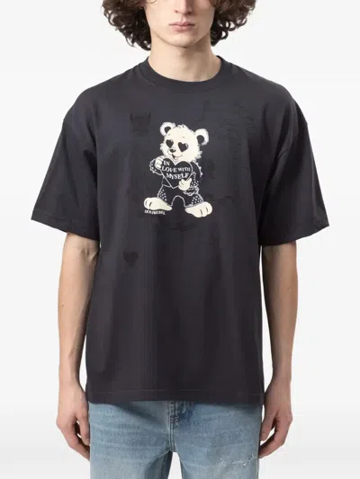 Domrebel Moi Graphic-print T-shirt In Black