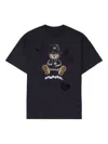 Domrebel Ny Bear Sketch T-shirt In Black