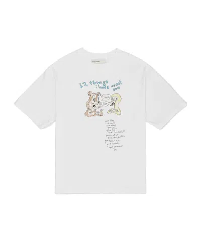 Domrebel Short-sleeved T-shirt In White