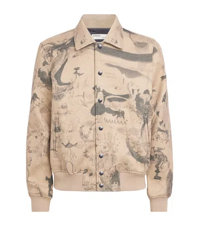 Domrebel Sketch Bomber Jacket In Multi