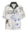 Domrebel Sketchbook Shirt In White