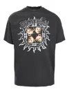 Domrebel Sungaze Printed T-shirt In Black