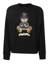 Domrebel Dom Rebel Cotton Sweatshirt In Black