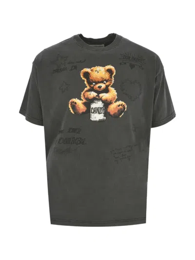 Domrebel Treats Graphic T-shirt In Gray