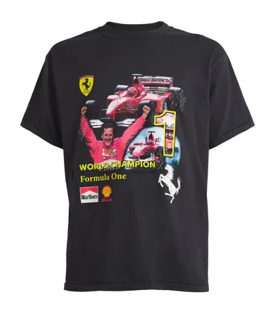 Domrebel Vintage Racing Championship T-shirt In Black