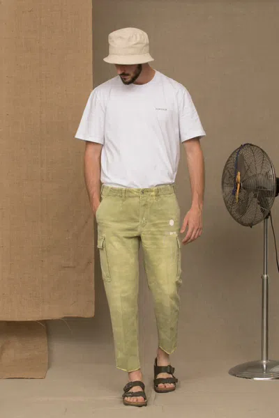Don The Fuller Cotton Men Men's Jeans In Green